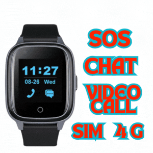 SOS SmartWatch D32 Elderly Positioning Phone Watch 4G Anti-Lost Waterproof Smart Phone Watch With GPS Positioning