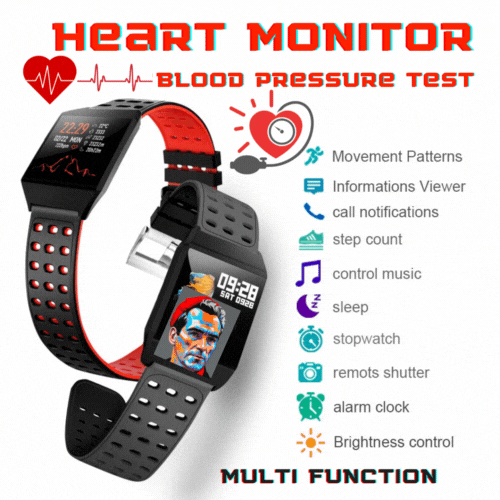 W1S SmartAlerting Watch Bracelet Fitness Smartwatch Reloj Blood Pressure Heart Rate Monitor Smart Watches